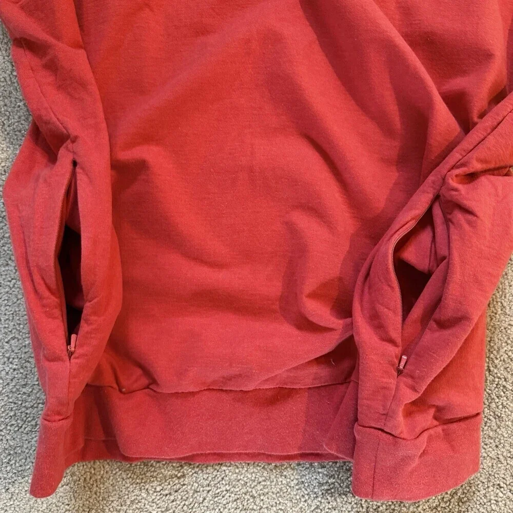 Polo Golf Ralph Lauren Erin Hills Half Zip Pullover XL Red Cotton Pockets